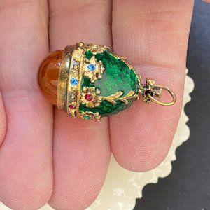 Vintage Egg Pendant